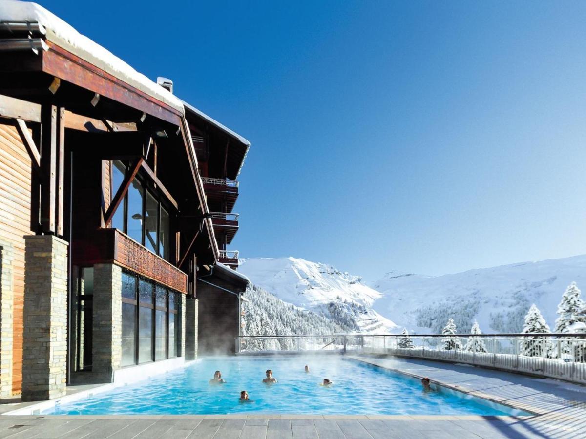 Appartement Premium En Pleine Nature A Flaine, 8 A 10 Personnes - Piscine Exterieure Chauffee, Jacuzzi, Sauna, Hammam Et Salle De Sport Kültér fotó
